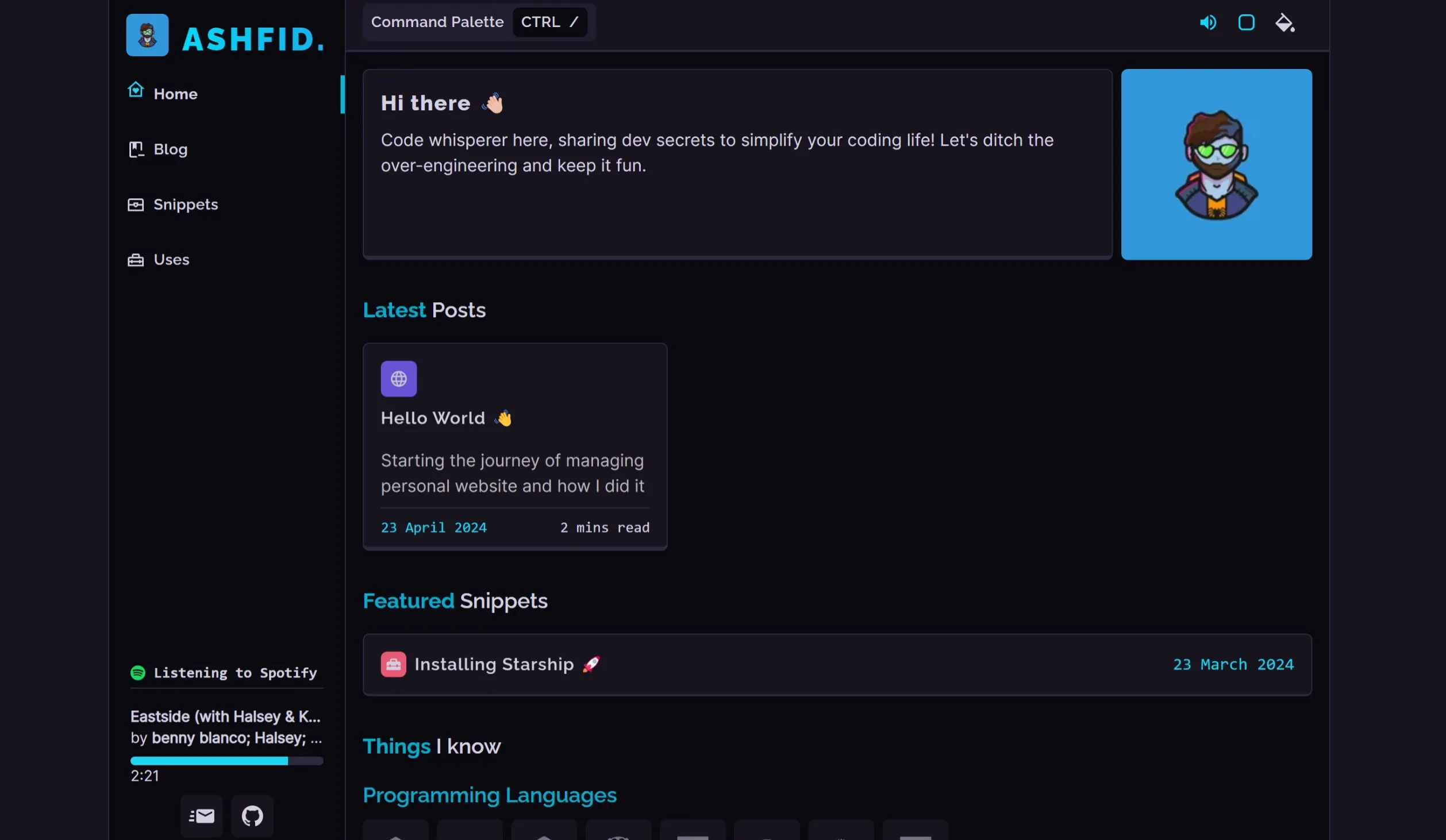 Desktop View