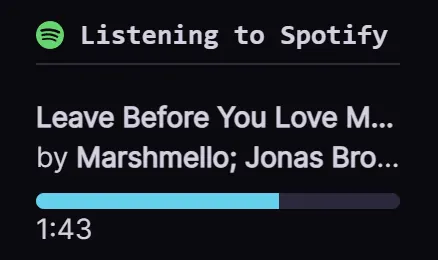 Discord Status Activity using Lanyard